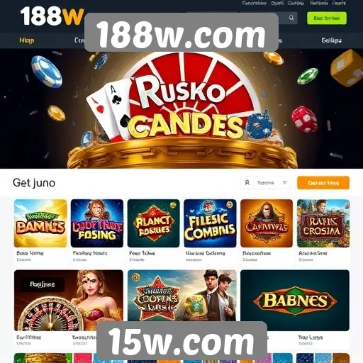 Exploração das opções de jogos disponíveis no 188w