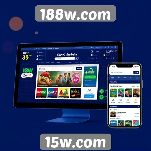 Desempenho do site 188w em dispositivos móveis