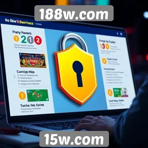 Aspectos de segurança no site 188w.com